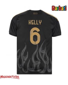 Juventus Lloyd Kelly #6 Tricou Fotbal Replică 2026-27 Barbati Treilea Juventus Lloyd Kelly #6 Tricou Fotbal Replică 2026-27 Barbati Treilea
